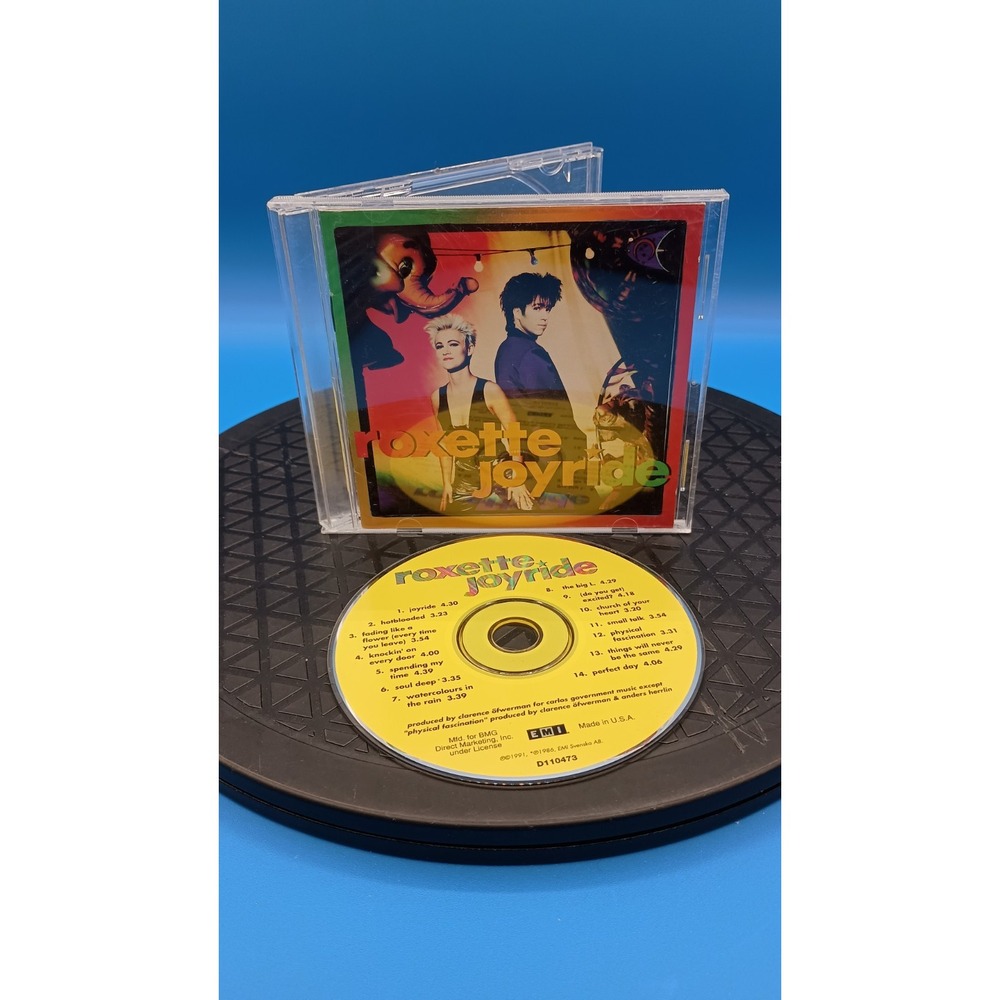 Roxette Joyride CD 1991 Rock Pop Album EMI 0077779443529 No Back Cover